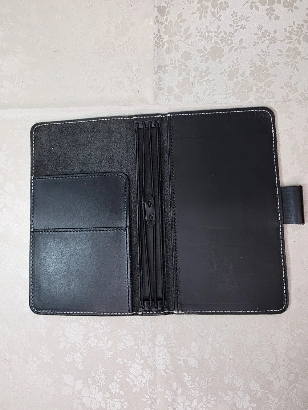 Black Leather Organizer Journal
